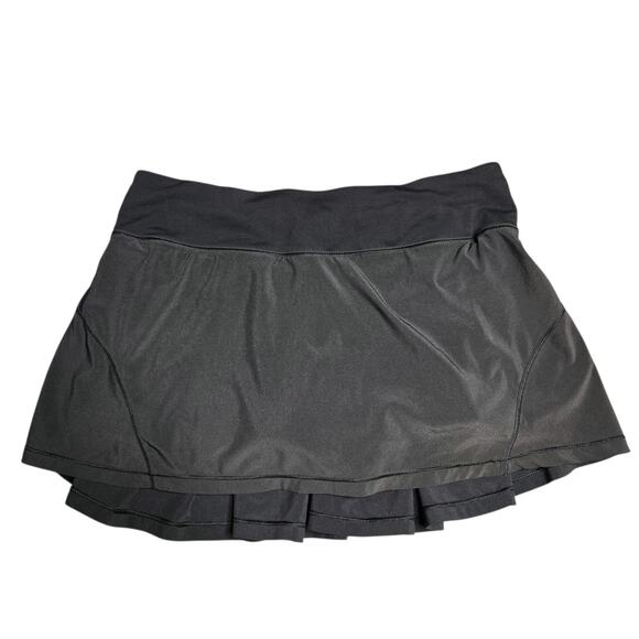 Lululemon Pants - Lululemon Run Pace Setter Black Skort Size: 6